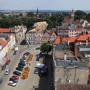Pačkov - město z radniční věže