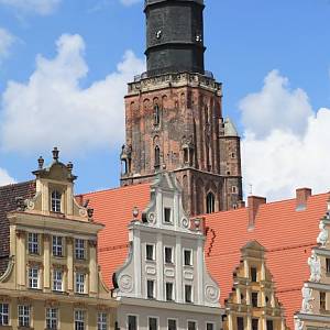 Vratislav - věž kostela sv. Alžběty z Rynku
