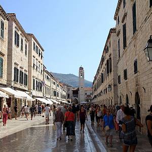 Dubrovník, ulice Stradun