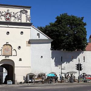 Vilnius - Jitřní brána (Aušros Vartai), vstopní brána do města od východu