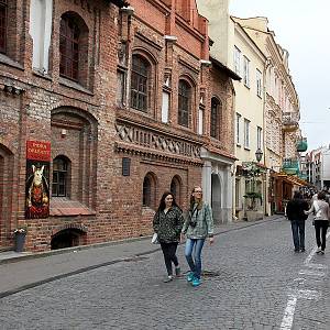 Vilnius -  Hradní ulice (Pilies gatvė)
