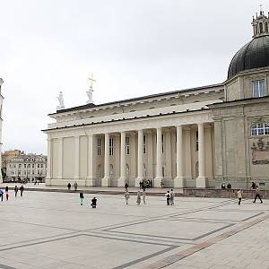 Vilnius - Katedrální náměstí (Katedros aikštė)