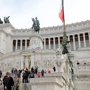 Řím, památník Viktora Emanuela II. (Vittorio Emanuele II Monument)