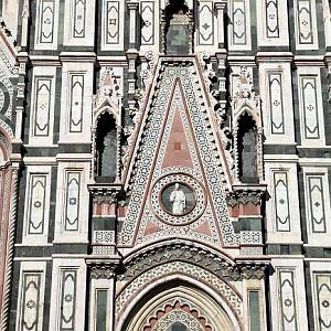 Florencie, detail výzdoby katedrály