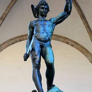 Florencie, Lodžie lancknectů (Loggia dei Lanzi), Perseus s hlavou medúzy