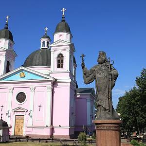 Černovice - katolický chrám sv. Ducha