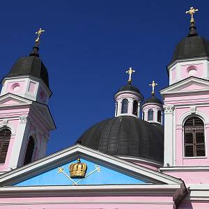 Černovice - katolický chrám sv. Ducha, detail