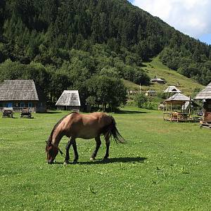 Koločava - skanzen Stará ves