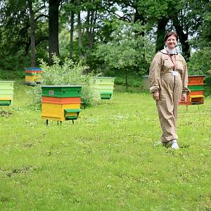 Biologické hospodářství Atkalas - včelařka Biruta Čebotare
