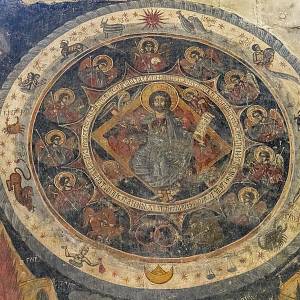 Mccheta - katedrála Životodárných sloupů (Sveti Cchoveli), freska Apoklalypsy