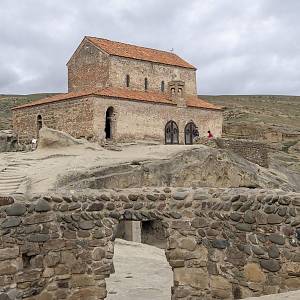 Uplisciche - skalní město, kostel Princů z 10. století