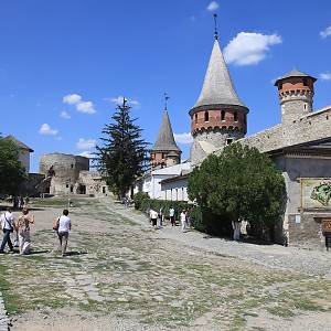 Kamenec Podolský - hrad, nádvoří