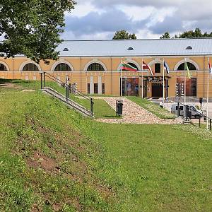 Daugavpils - vojenská pevnost, dělostřelecká zbrojnice, kulturní centrum Marka Rothka