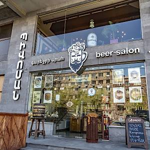 Pivní bar v Jerevanu