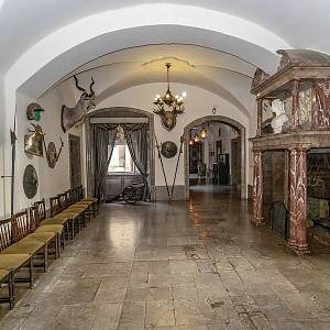 Hrad Čocha (Czocha), vstupní chodba