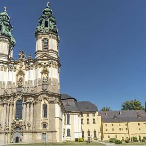 Křesoborský klášter (Krzeszów) - bazilika Nanebevzetí Panny Marie