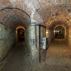 Rozcestí podzemních chodeb Kladské pevnosti