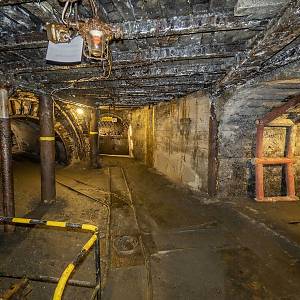 Nowa Ruda (Nová Ruda) - černouhelný důl, expozice v podzemí
