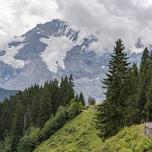 Cesta vlakem do Mürrenu