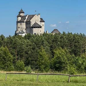 Hrad Bobolice, dálkový pohled