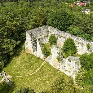 Zřícenina hradu Bydlin