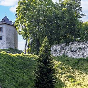 Hrad Ojcóv - hradní věž