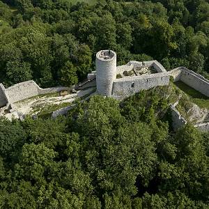 Hrad Pilcza ve Smoleni (zamek Pilcza w Smoleńiu), celkový pohled