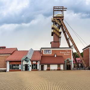 Bochnia - vstup do důlního muzea