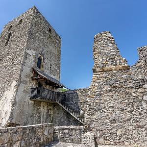 Hrad Strečno, velká věž