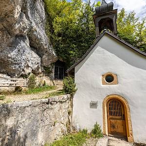 Saint-Ursanne - ermitáž s jeskyní sv. Ursicina