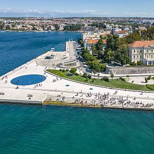 Zadar - mořské varhany a pozdrav slunci