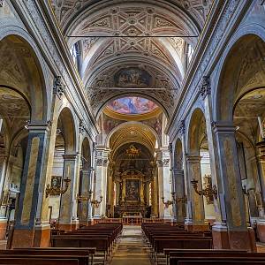 Cremona - kostel sv. Agáty, interiér