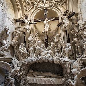 Cremona - kostel sv. Augustýna, kaple Kristova utrpení