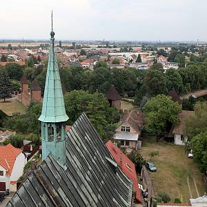Nymburk - pohled z veže kostela