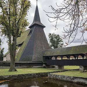 Kostel sv. Bartoloměje v Kočí od severu