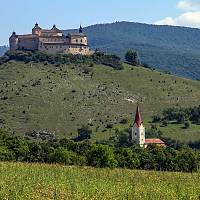 Hrad Krásna Hôrka před požárem