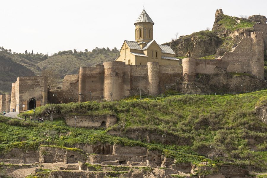 Tbilisi - pevnost Narikala