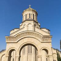 Tbilisi - katedrála Nejsvětější Trojice (Cminda Sameba)