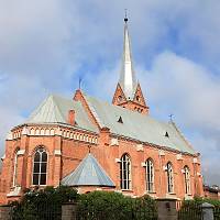 Daugavpils - evangelický kostel Martina Luthera