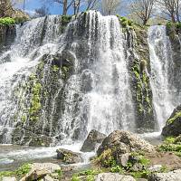 Arménie - reportáž okolí města Sisian, Šakijský vodopád