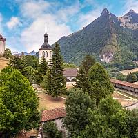 Švýcarsko - Gruyères