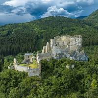 Slovensko - Liptov, hrad Likava