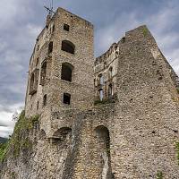 Slovensko - Liptov, hrad Likava