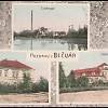 Bečváry - historická pohlednice z roku 1913
