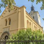 Nová Ves I - kostel sv. Václava, pohled od jihozápadu (2019)