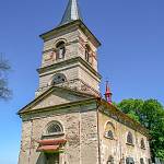 Křečhoř - kostel Božího těla před opravou (2008)