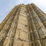 Klášterní Skalice - cisterciácké opatství, profilace pilíře (2019)