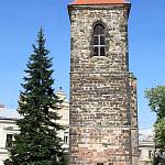 Český Brod - zvonice u kostela sv. Gotharda, západní stěna (2016)