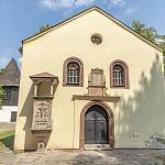 Český Brod - kostel Nejsvětější Trojice, západní průčelí (2018)