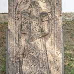 Český Brod - kostel Nejsvětější Trojice, náhrobek Evy Valšové z roku 1582 (2018)